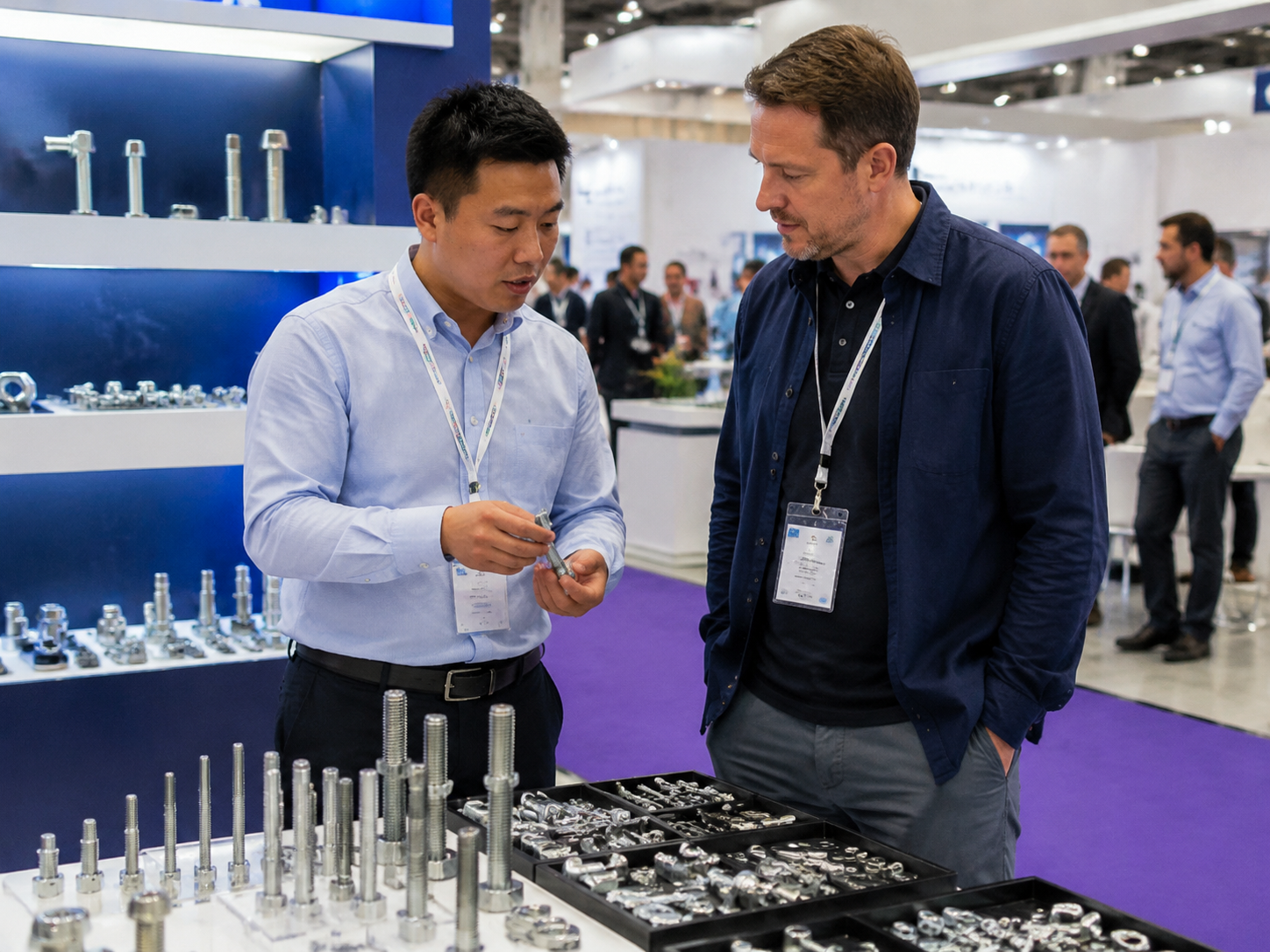 trade show fastener negotiation