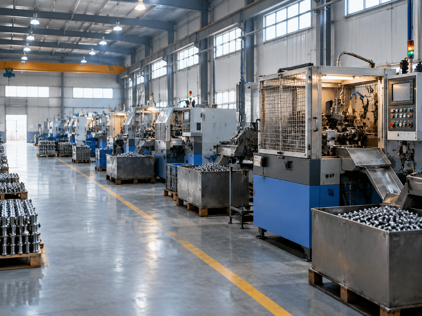 fastener manufacturing workshop cover